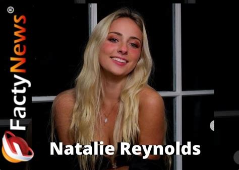 natalie reynolds feet|Natalie Reynolds Age, Career, Family, Net Worth, Height Bio 2024.